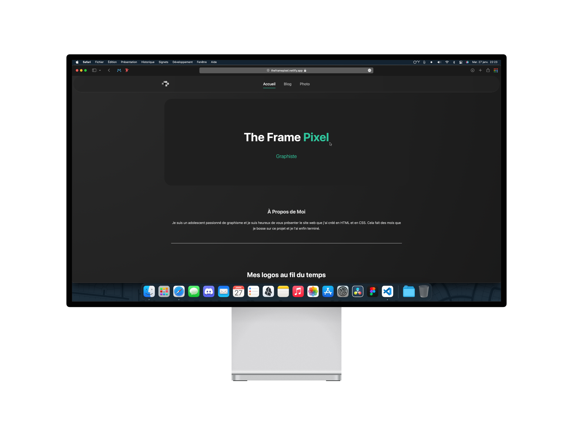 Site Web Desktop